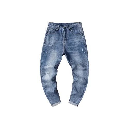 JEEP Синие Унисекс Джинсы