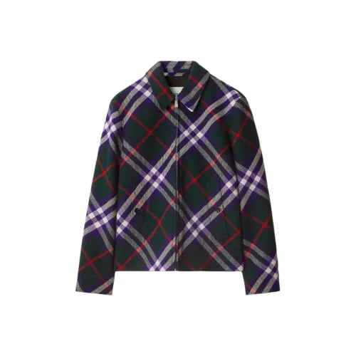 Burberry Куртки и Пальто Мужской Фиолетовый