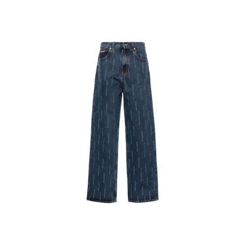 MARTINE ROSE FW24 Джинсы Мужские Синие