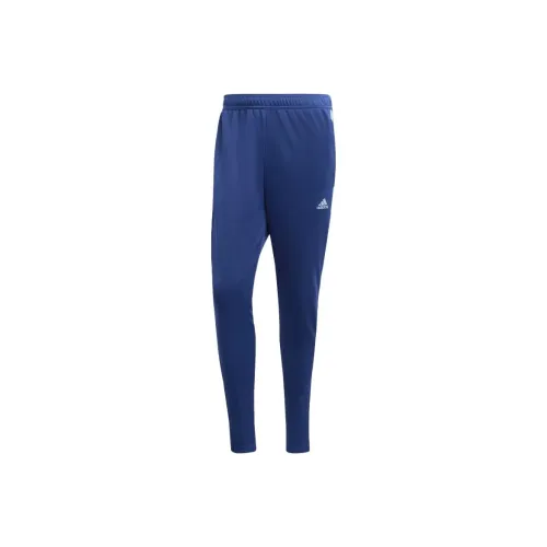 Adidas Blue Men's Knitted Training Pants Adidas Синие Мужские Вязаные Тренировочные Штаны