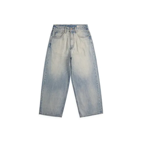 ZENGZHI Винтажные Унисекс Джинсы