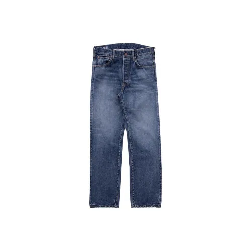 Visvim Темно-синие мужские джинсы