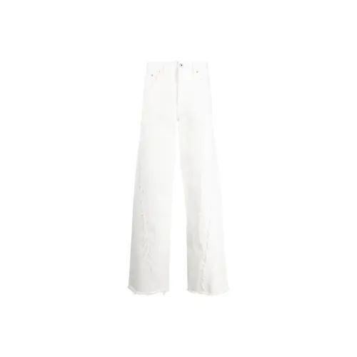 Lanvin Белый Мужской Джинсы