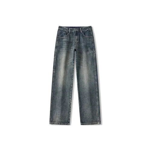 UKTK Синий Мужской Джинсы