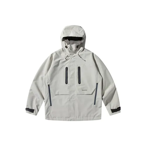 ENSHADOWER Куртки Пальто Топ Унисекс Экрю