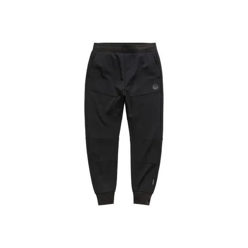STAR RAW Черные мужские вязаные тренировочные брюки