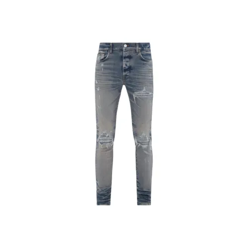 AMIRI Men's Blue Jeans AMIRI Мужские синие джинсы