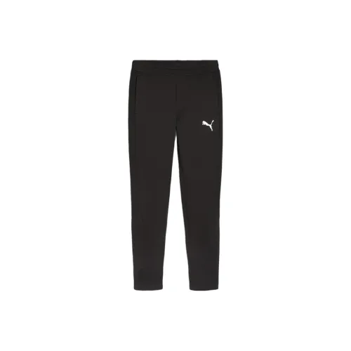 PUMA Пantalon DE Survêtement En Maille EVOSTRIPE Вязаные Тренировочные брюки Мужской Черный