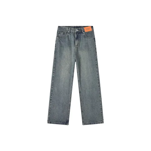 GEOFFREY B. SMALL Джинсы Унисекс Ностальгический Синий