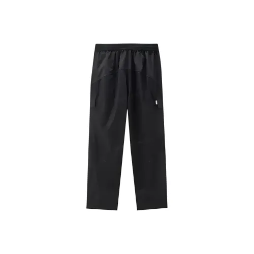 PEACEBIRD MEN Eye C Коллаборация Series Карго Брюки Мужские Черные