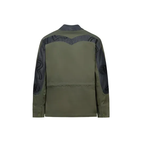 EVISU Army Green Мужские Куртки