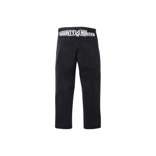 Supreme X Bounty Hunter Co Фирменные черные унисекс джинсы