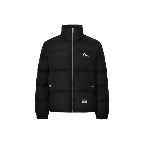 EVISU Черный Мужской Пуховик
