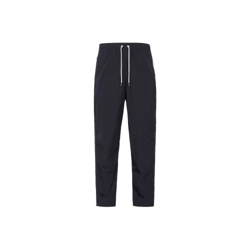 Nike Черные Мужские Вязаные Тренировочные Штаны