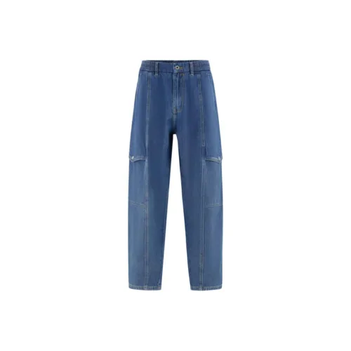 CAT Синий Мужской Джинсы