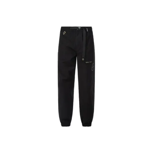 EVISU Черные Мужские Вязаные Спортивные Штаны