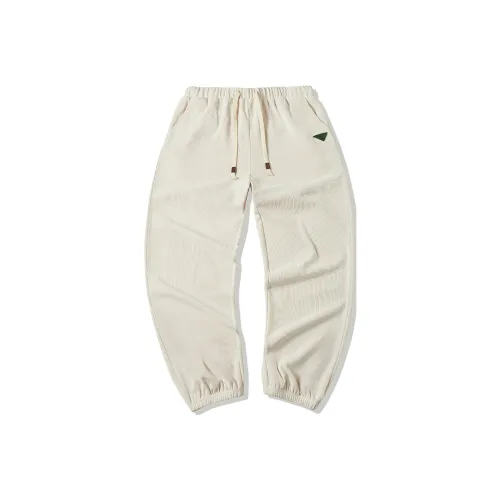 EPTISON Экрю Унисекс Вязаные Тренировочные Брюки