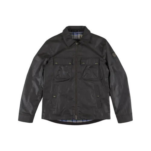 Belstaff Куртки и Пальто Мужской Оливково-Зеленый