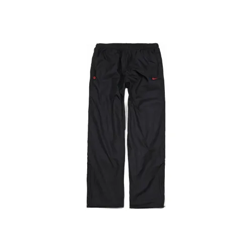 Nike Черные Мужские Вязаные Тренировочные Штаны