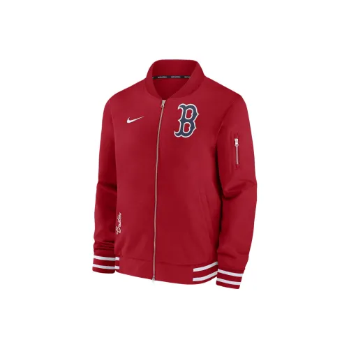 nike Boston Red Sox Аутентичная коллекция Куртки и Пальто Boston Red Sox Мужские Красные