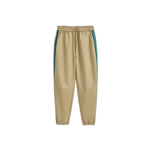 PEACEBIRD MEN Вязаные спортивные брюки унисекс хаки