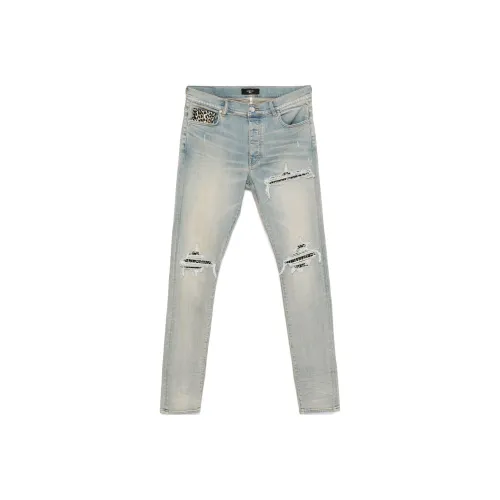 AMIRI FW24 Джинсы Мужские Винтаж Индиго