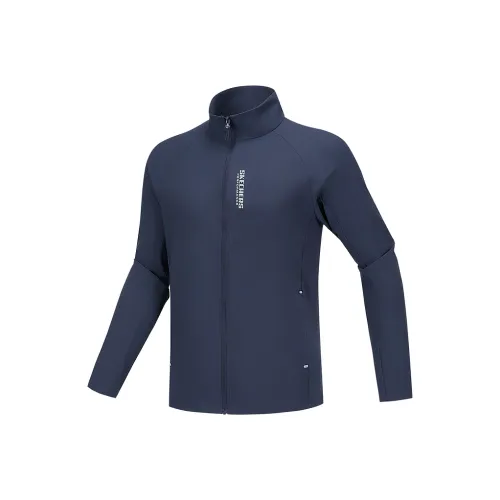 Skechers GODRI Куртка Мужская Морская Коллегиальный Синий