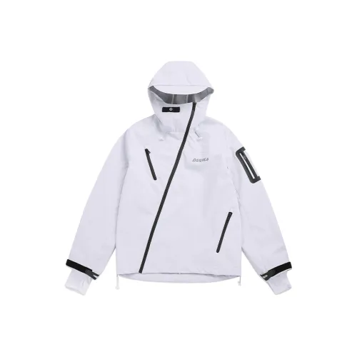 GUUKA TECH Тренчкот Мужской Светло-Серый