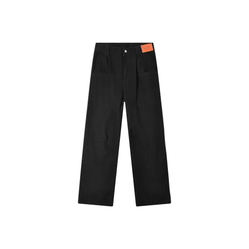 GEOFFREY B. SMALL Джинсы Унисекс Выстиранный Черный