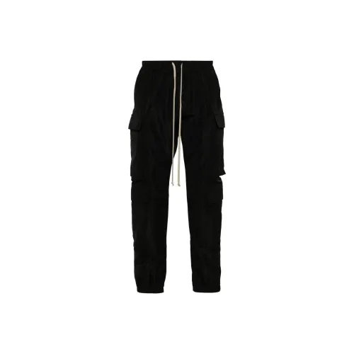 RICK OWENS совместный бренд RO Карго Брюки Мужские Черные