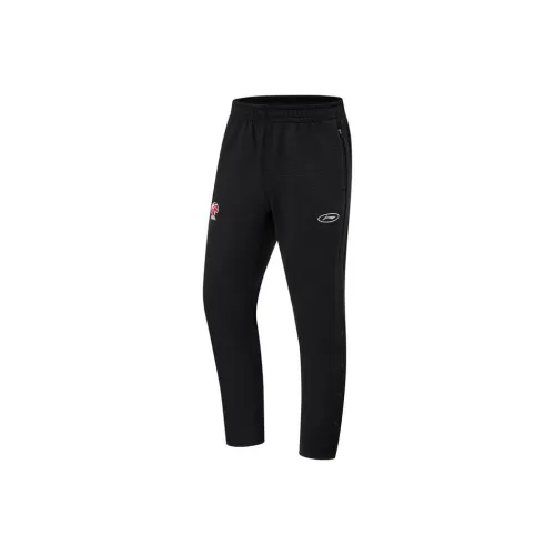 LINING CBA Collection Basketball Collection Вязаные тренировочные брюки мужские черные