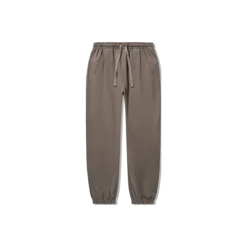 LINING Vital series Вязаные тренировочные брюки мужские цвет грибовой коровы