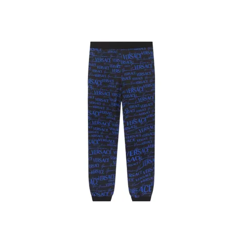 VERSACE Вязаные тренировочные брюки мужские многоцветные