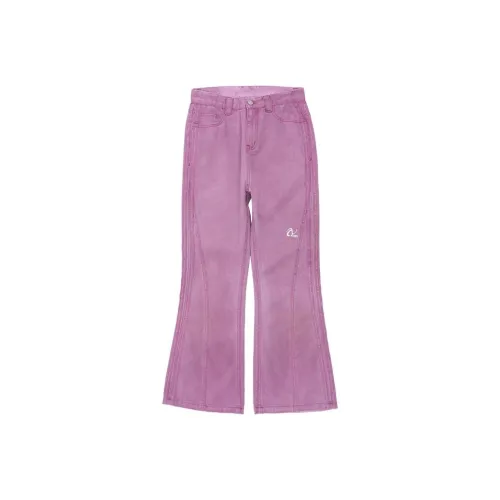 Nerdy Розовые Унисекс Джинсы