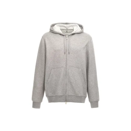 BRUNELLO CUCINELLI Серый Мужской Куртки