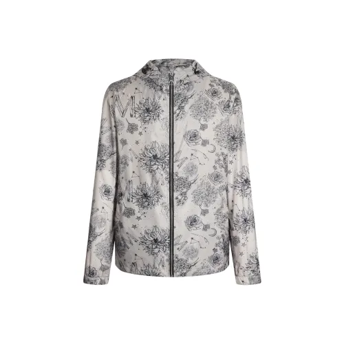 MANGANO FW24 Куртки и Пальто Мужской Цветочный Бронза