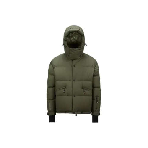 Moncler Grenoble Зеленый Мужской Пуховик