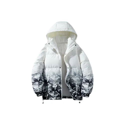 KW Белый Унисекс Пуховики