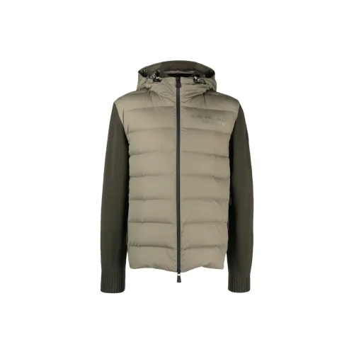 Moncler Пуховик Мужской Зеленый