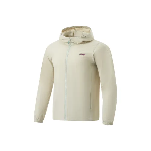 LINING Fitness Series Тренчкот Мужской Фарфоровый Бежевый