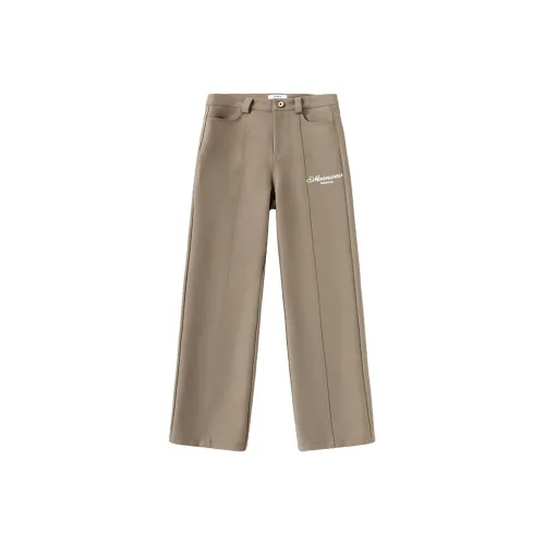 SENCE LA Серо-коричневые унисекс повседневные брюки