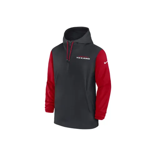 nike NFLHouston FW24 Houston Texans Sideline Предматчевые Игрок Куртки и Пальто Мужской Синий