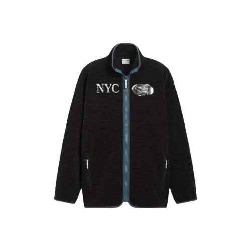 PUMA NYC Long RUN Fleece Куртки и Пальто Мужской Черный
