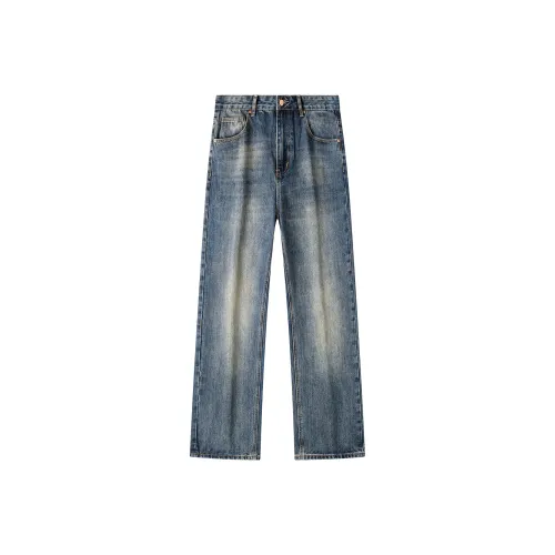 Montagut SS25 Джинсы Унисекс Светлый Синий