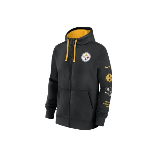 nike NFLClub FW24 Pittsburgh Steelers Куртки и Пальто Мужской Черный