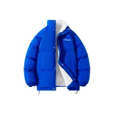 Цветной синий (шарф с подкладкой из шерпы)