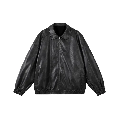 PUCCA Унисекс Кожаные Куртки