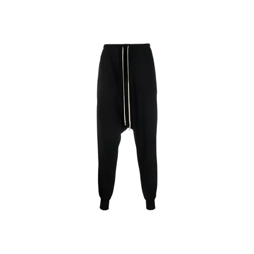 Rick Owens DRKSHDW Черные Мужские Вязаные Спортивные Штаны