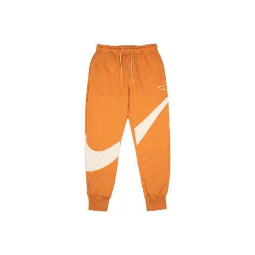 Nike Orange Men's Knitted Training Pants Nike Оранжевые Мужские Вязаные Тренировочные Штаны