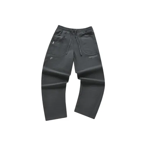 FILA FUSION Вязаные тренировочные штаны унисекс асфальтовый серый